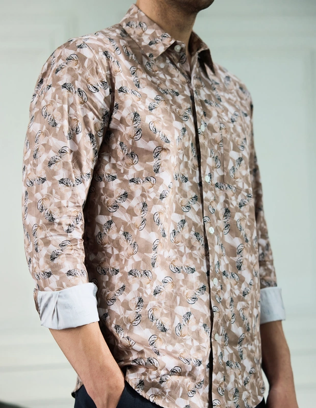 Sand Dusk Cotton Shirt